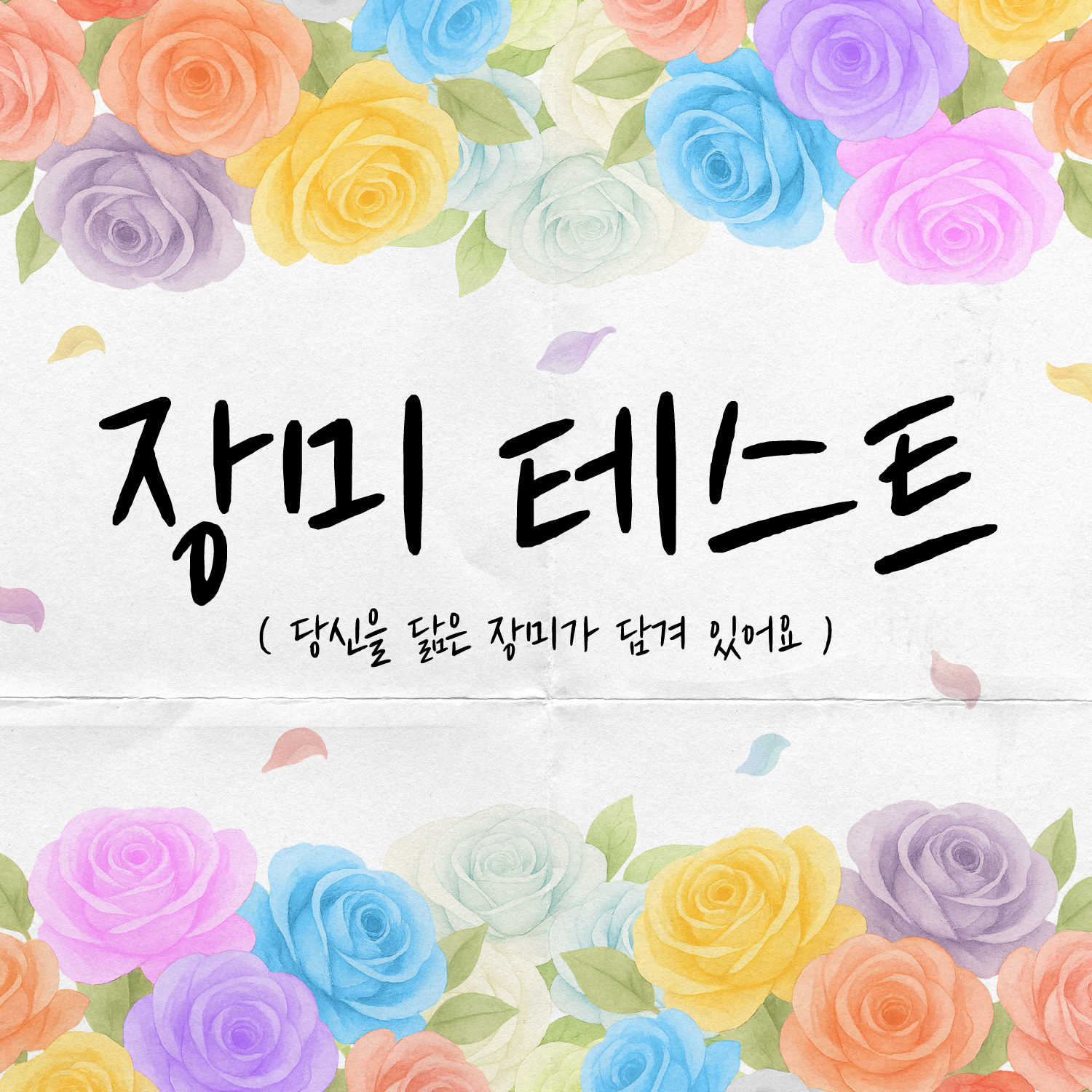 장미 테스트