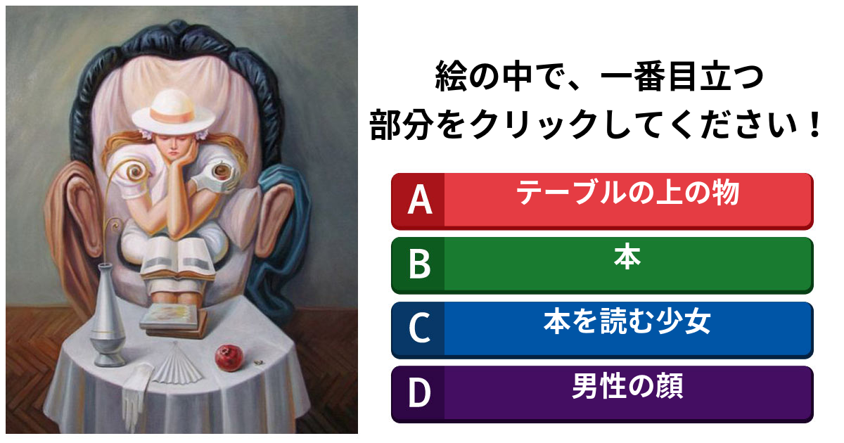 [考え方診断] 10秒以内で調べるあなたの心理は？