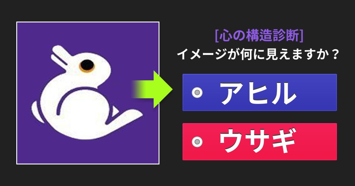あなたの心の構造診断！