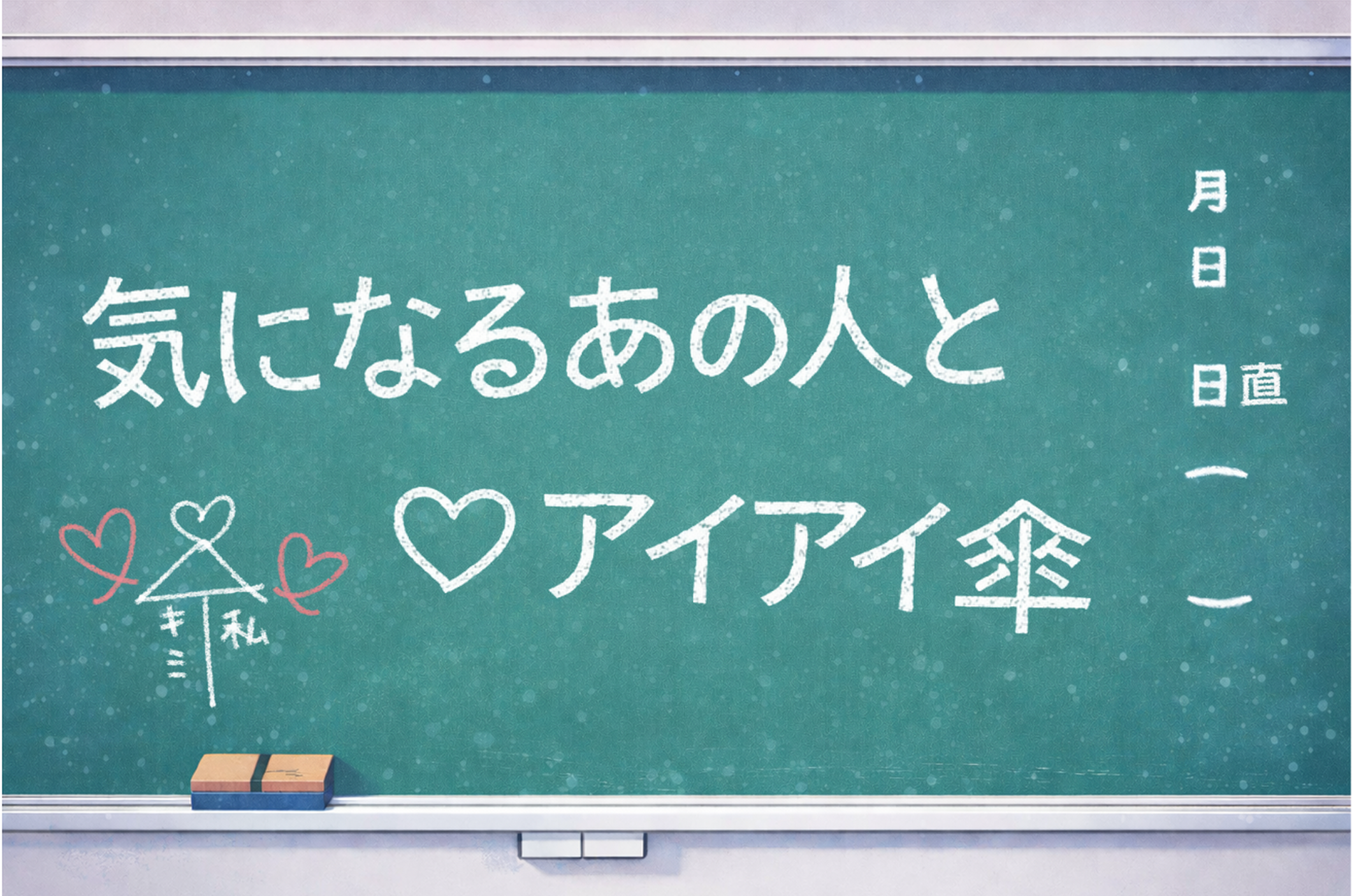 あの子×私 アイアイ傘♡