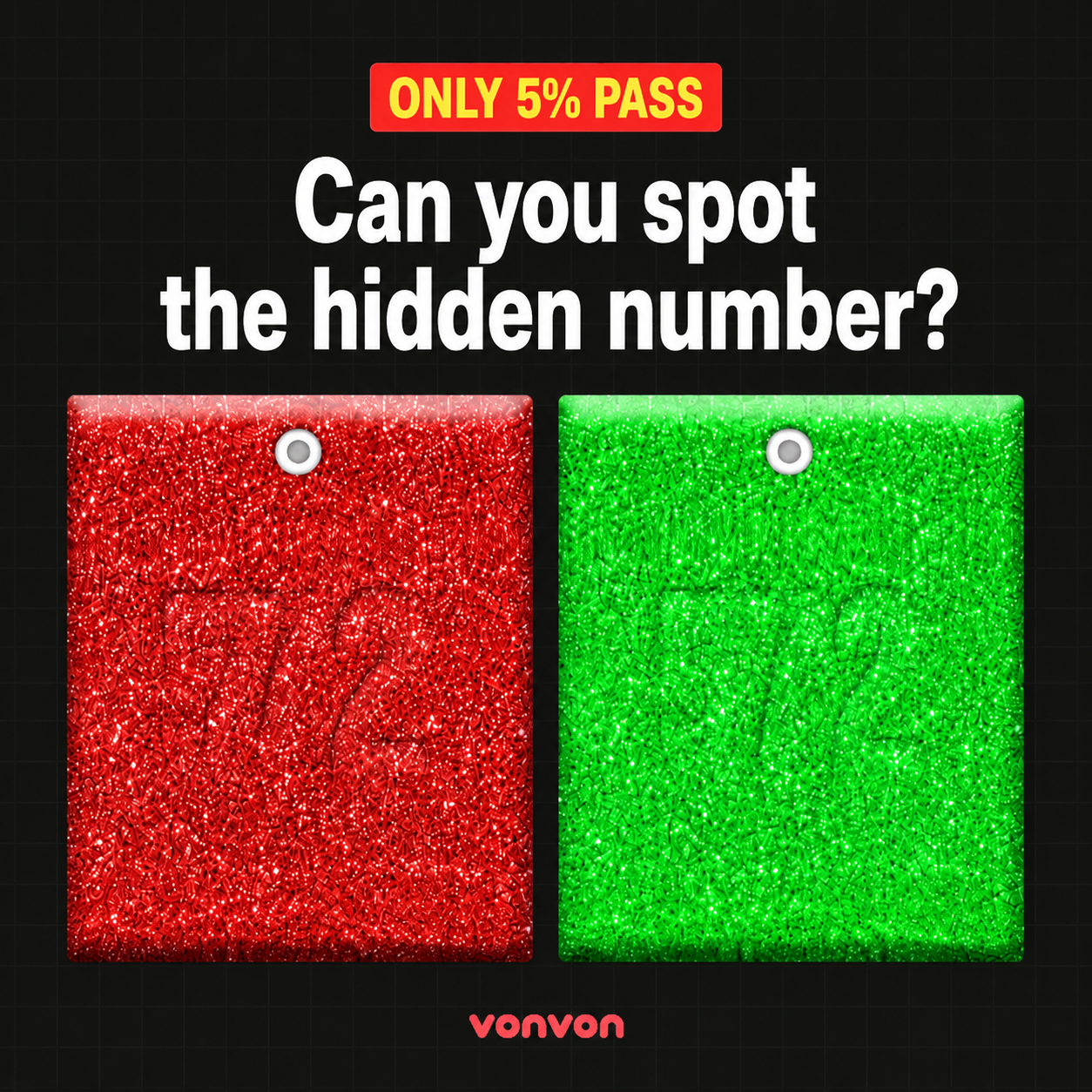 Only 5% Can Spot Them All