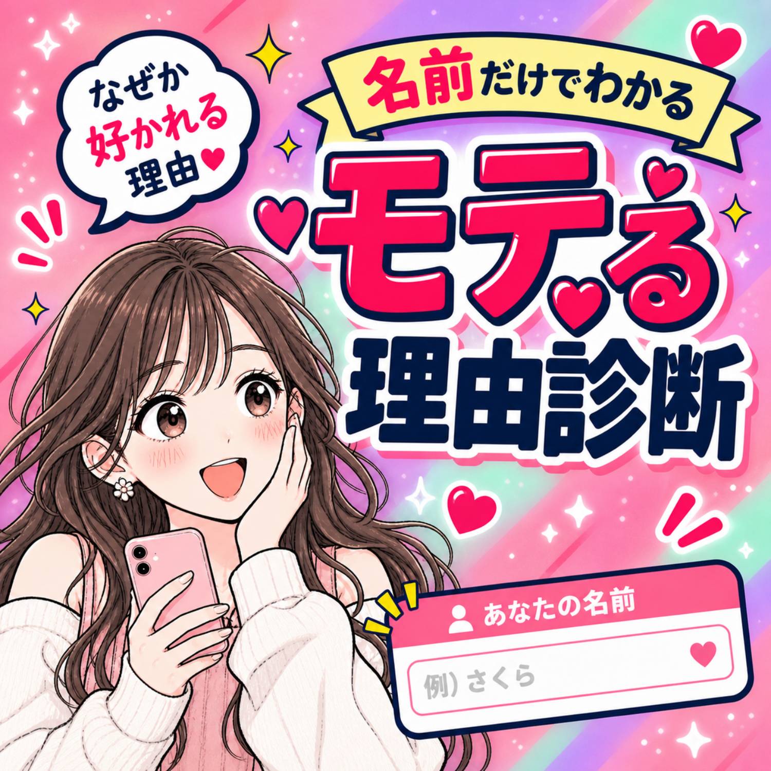 あなたがモテる理由診断